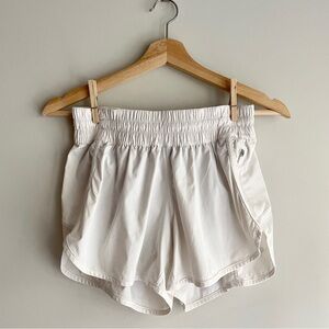 lululemom Track That Lined Short Size 8 White